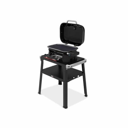 Weber Lumin Compact Electric Grill with Stand - Black 2